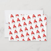 クリスマスギフトカードをありがとう サンキューカード (裏面)