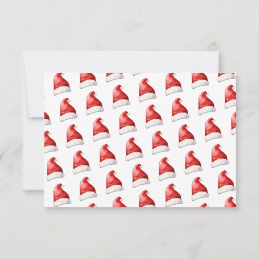 クリスマスギフトカードをありがとう サンキューカード (裏面)