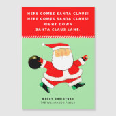 クリスマスギフトカードマグネット面白グッズ (正面)