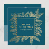 クリスマスギフトカード (正面/裏面)