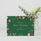 クリスマスギフトカード カード (スタンド正面)