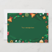 クリスマスギフトカード カード (裏面)