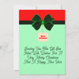 クリスマスギフトカード シーズンカード