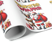 クリスマスギフトギャング包まれた ラッピングペーパー (ロールコーナー)