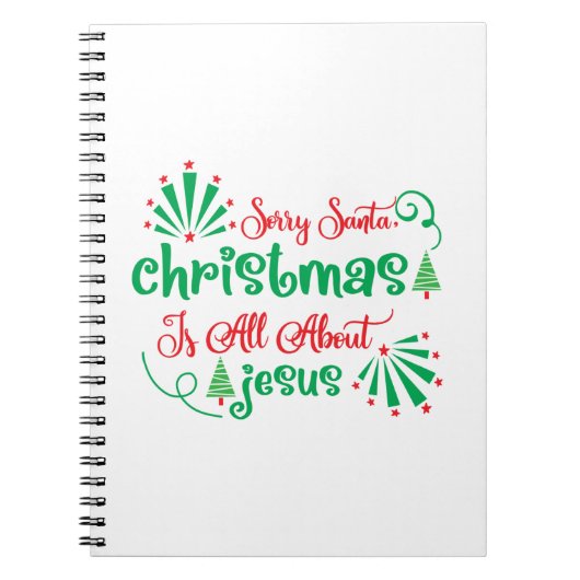 クリスマスギフトクリスマスオールザ ノートブック (正面)
