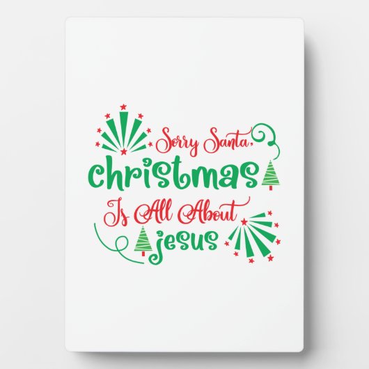 クリスマスギフトクリスマスオールザ フォトプラーク (正面)