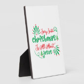 クリスマスギフトクリスマスオールザ フォトプラーク (側面)