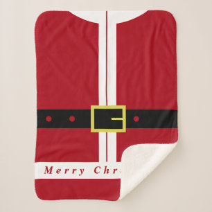 クリスマスギフトサンタシェルパブランケット シェルパブランケット