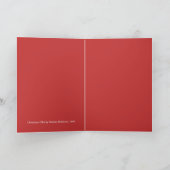 クリスマスギフトシャルルロビンソンヴィンテージホリデー シーズンカード (内部)