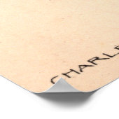 クリスマスギフトシャルルロビンソンヴィンテージホリデー ポスター (角)