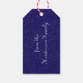 クリスマスギフトタグの前の夜 ギフトタグ (裏面)