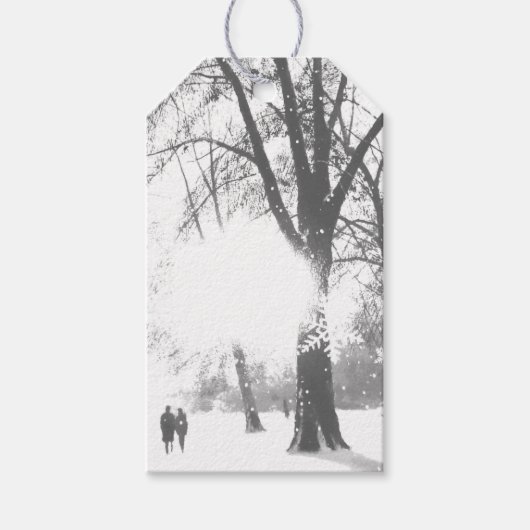 クリスマスギフトタグアートとデザイン ギフトタグ (正面)