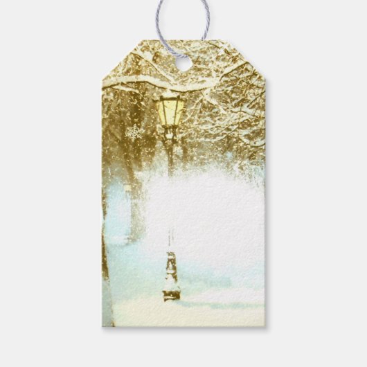 クリスマスギフトタグアートとデザイン ギフトタグ (正面)