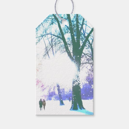 クリスマスギフトタグアートとデザイン ギフトタグ (正面)