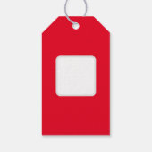 クリスマスギフトタグアートスタイルデザイン ギフトタグ (裏面)