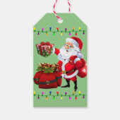 クリスマスギフトタグサンタ ギフトタグ (正面)