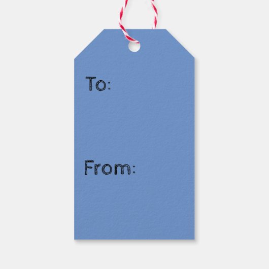 クリスマスギフトタグシルバーツリー ギフトタグ (裏面)