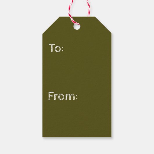 クリスマスギフトタグ金ゴールド天使 ギフトタグ (裏面)