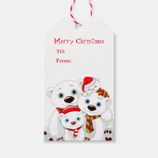 クリスマスギフトタグ ギフトタグ (正面)