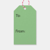 クリスマスギフトタグ ギフトタグ (裏面)