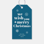 クリスマスギフトタグ ギフトタグ (裏面)