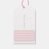 クリスマスギフトタグ ギフトタグ (正面)