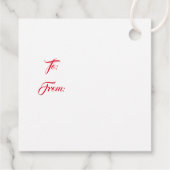 クリスマスギフトタグ フェイバータグ (裏面)