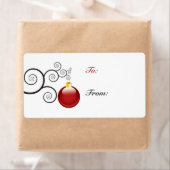 クリスマスギフトタグ ラベル (インサイチュ)