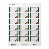 クリスマスギフトタグ ラベル (フルシート)