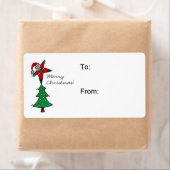 クリスマスギフトタグ ラベル (インサイチュ)