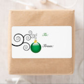 クリスマスギフトタグ ラベル (インサイチュ)