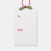 クリスマスギフトタグ – ワつるインのラベル ギフトタグ (裏面)