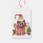 クリスマスギフトタグ – ヴィンテージクリスマス ギフトタグ (正面)