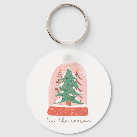 クリスマスギフトツリーチザシーズン キーホルダー (正面)