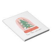 クリスマスギフトツリーチザシーズン ノートパッド (アングル)