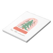 クリスマスギフトツリーチザシーズン ノートパッド (回転)