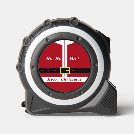 クリスマスギフトテープ測定サンおもしろいタデザイン メジャー (正面)
