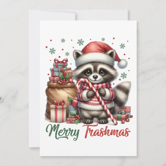 クリスマスギフトトラシメリーマス シーズンカード (正面)