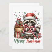 クリスマスギフトトラシメリーマス シーズンカード (正面/裏面)