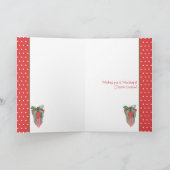 クリスマスギフトドットカード シーズンカード (内部)