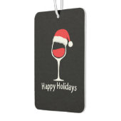 クリスマスギフトハッピーホリデー カーエアーフレッシュナー (左)