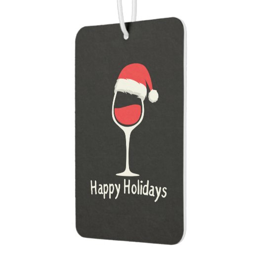 クリスマスギフトハッピーホリデー カーエアーフレッシュナー (左)