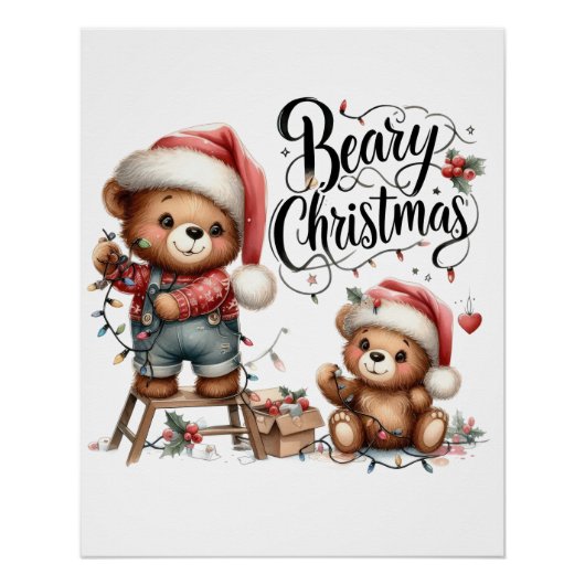 クリスマスギフトビーリークリスマス ポスター (正面)