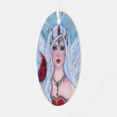 クリスマスギフトフェアリーbyルネ・ラヴォワ メタルオーナメント (正面左)