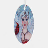 クリスマスギフトフェアリーbyルネ・ラヴォワ メタルオーナメント (正面右)
