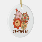 クリスマスギフトフェスティバルAF セラミックオーナメント (右)