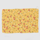 クリスマスギフトフローラとハーディ ゴルフタオル (横)