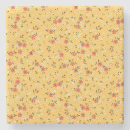 クリスマスギフトフローラとハーディ ストーンコースター