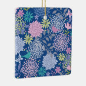 クリスマスギフトフローラ60誕生日 セラミックオーナメント (右)