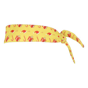 クリスマスギフトボックスサンタハットキャンディーケーン タイヘッドバンド